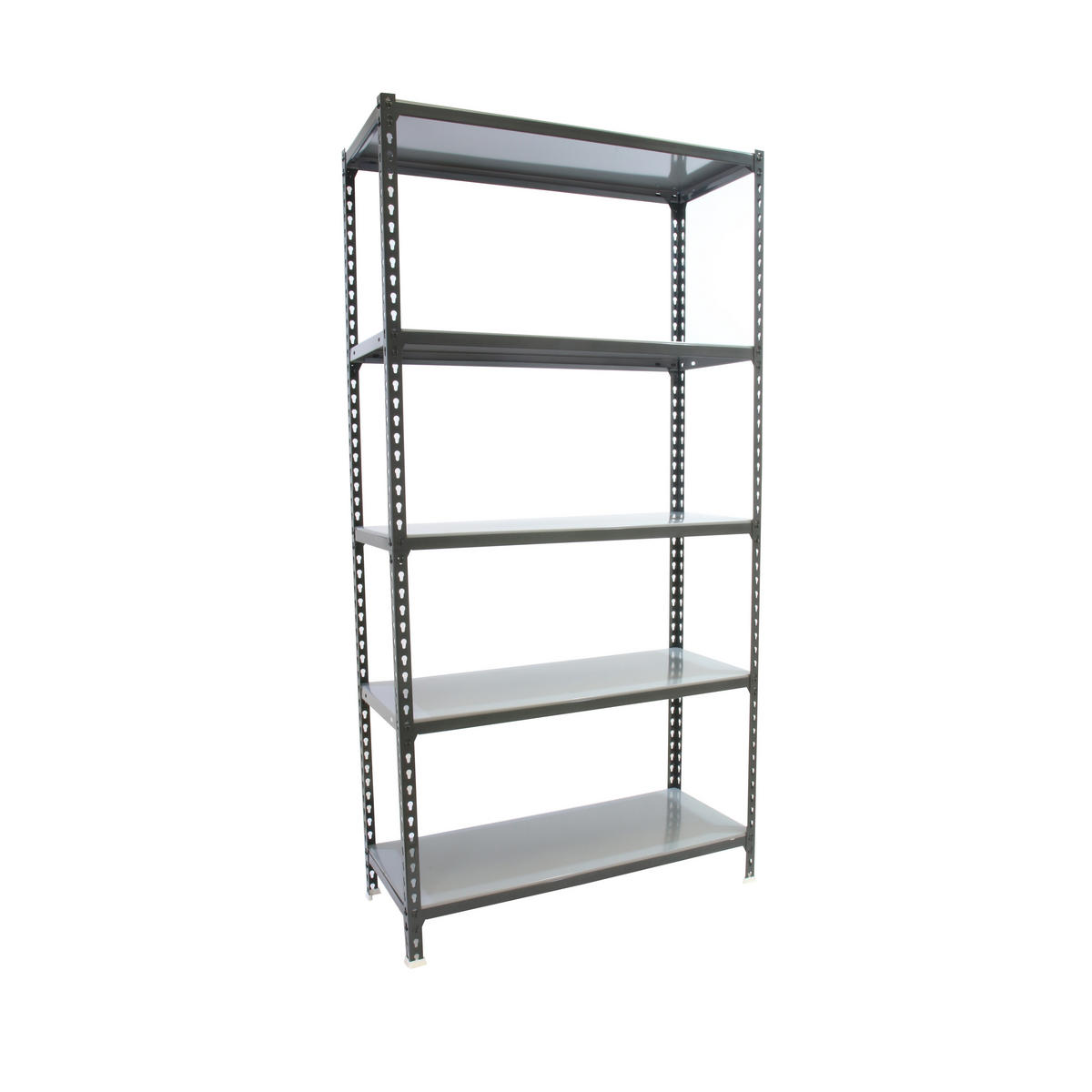 SCHWERLASTREGAL Big Metal Shark HxBxT 200 x 100 x 30 cm Fachlast 180 kg Anthrazit-Verzinkt - Anthrazit, Metall (100/200/30cm) - PROREGAL