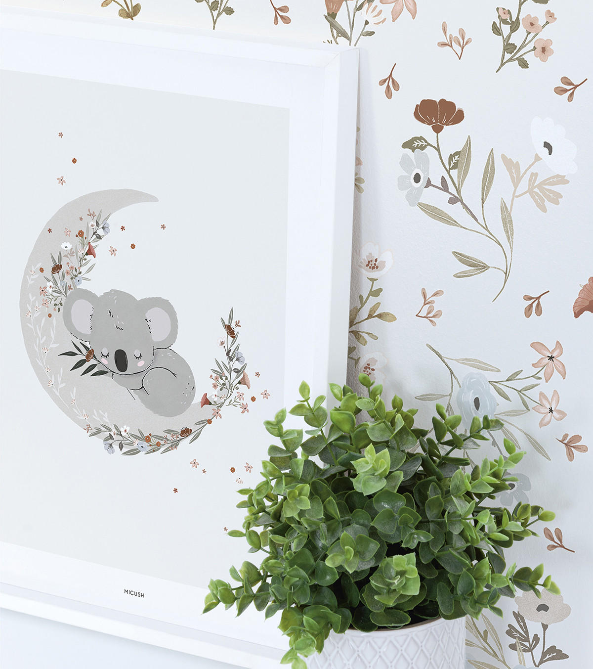 VLIESTAPETE Lilydale Blumen 50 cm x 10 m, hellgrau - Hellgrau/Grau, Papier (50/1000cm) - Lilipinso