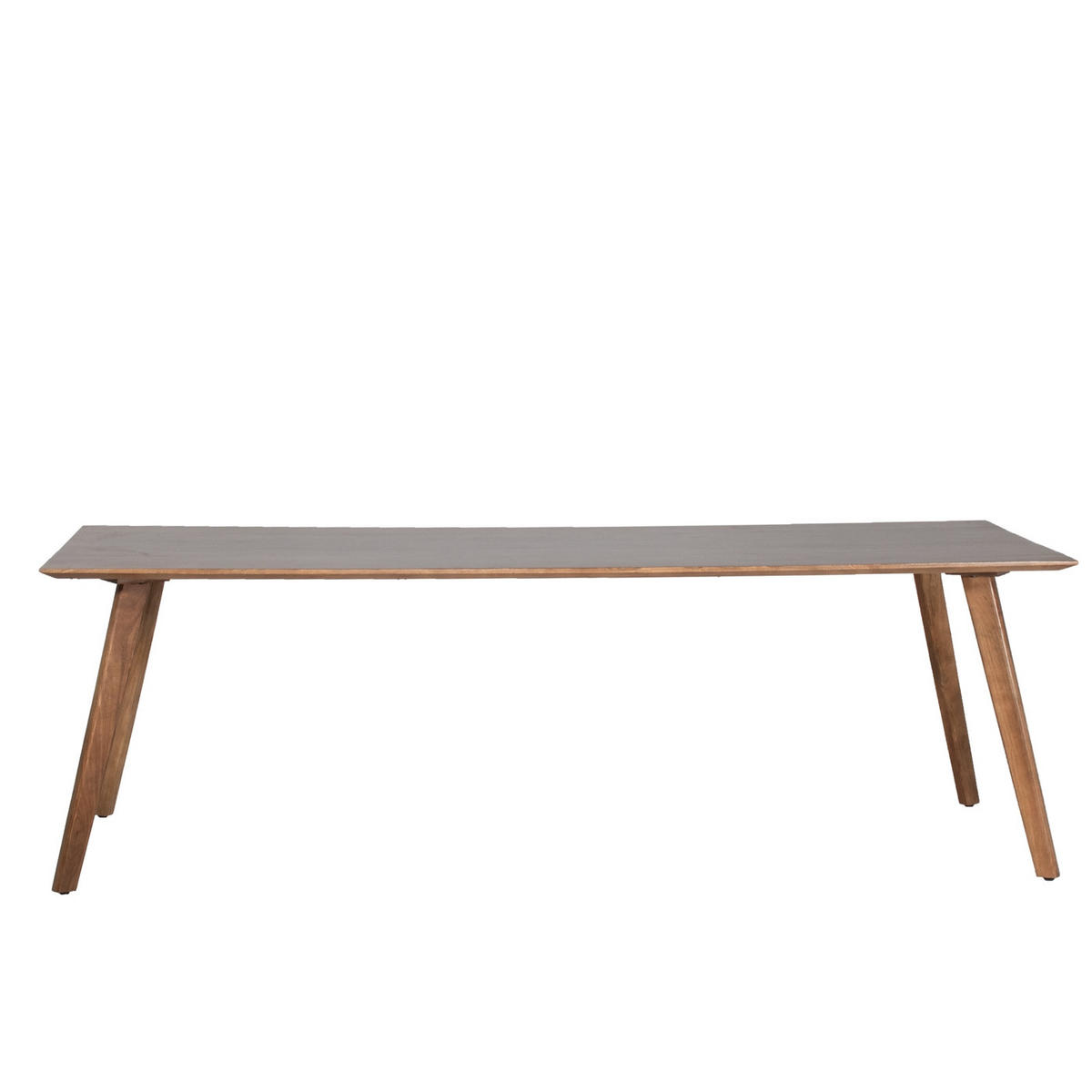 ESSTISCH aus Mangoholz 200cm, natürlich - Braun, Holz (200/90/76cm) - Giga Meubel