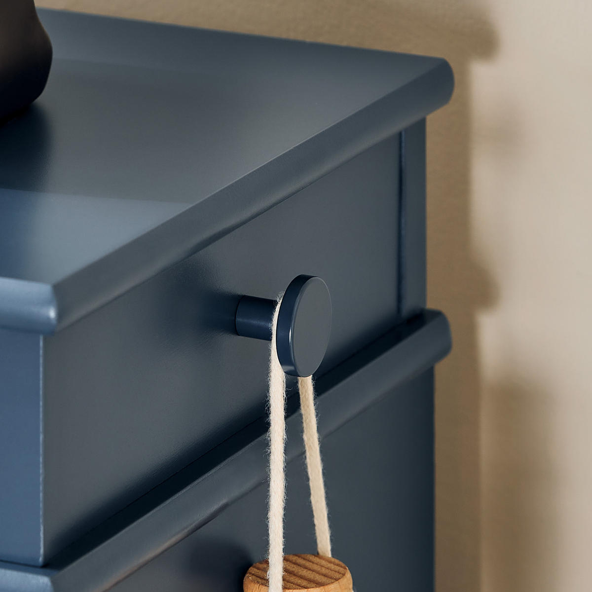 SCHUHSCHRANK Blau - Blau, Holzwerkstoff (55/83/24cm) - SoBuy