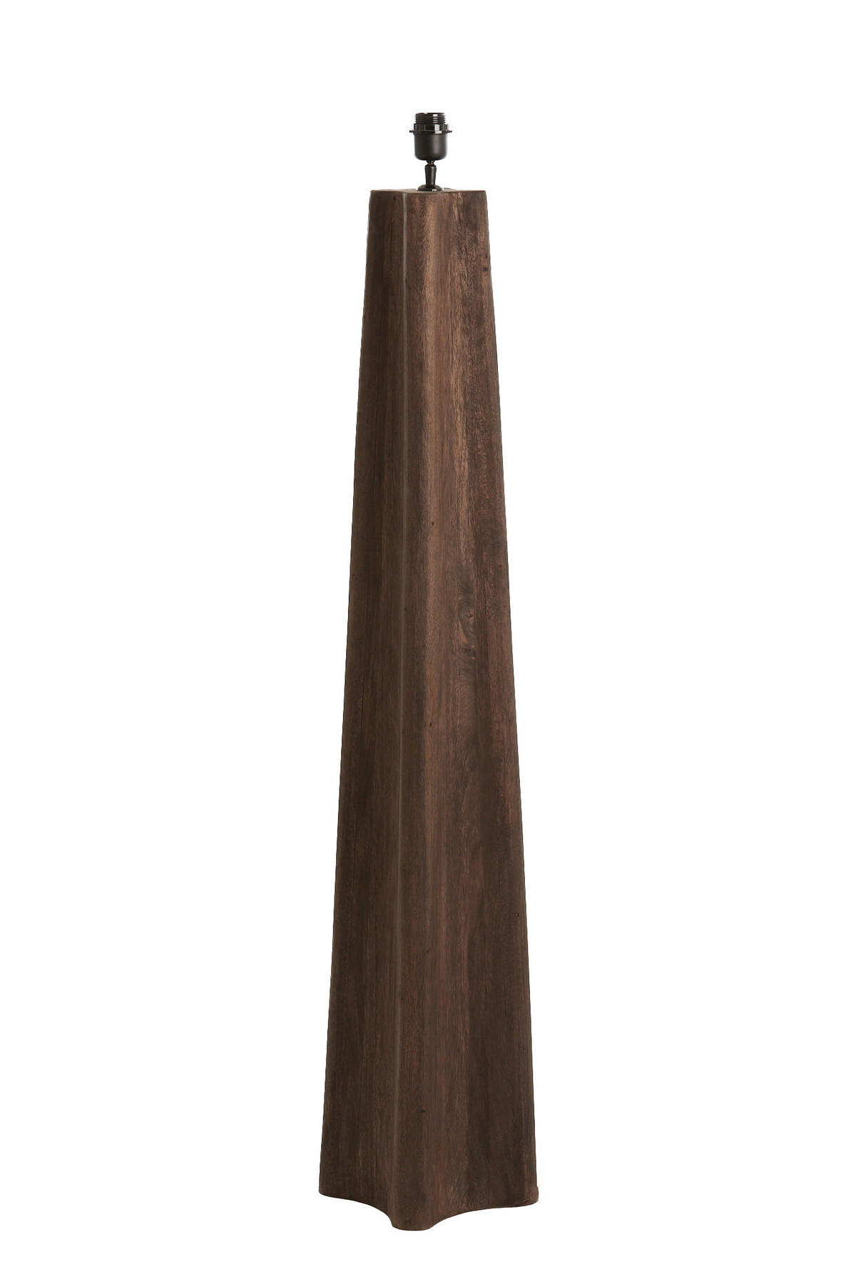 STEHLAMPE - Grau - 23/23/125 cm - Grau, Holz (23/23/125cm) - Light & Living