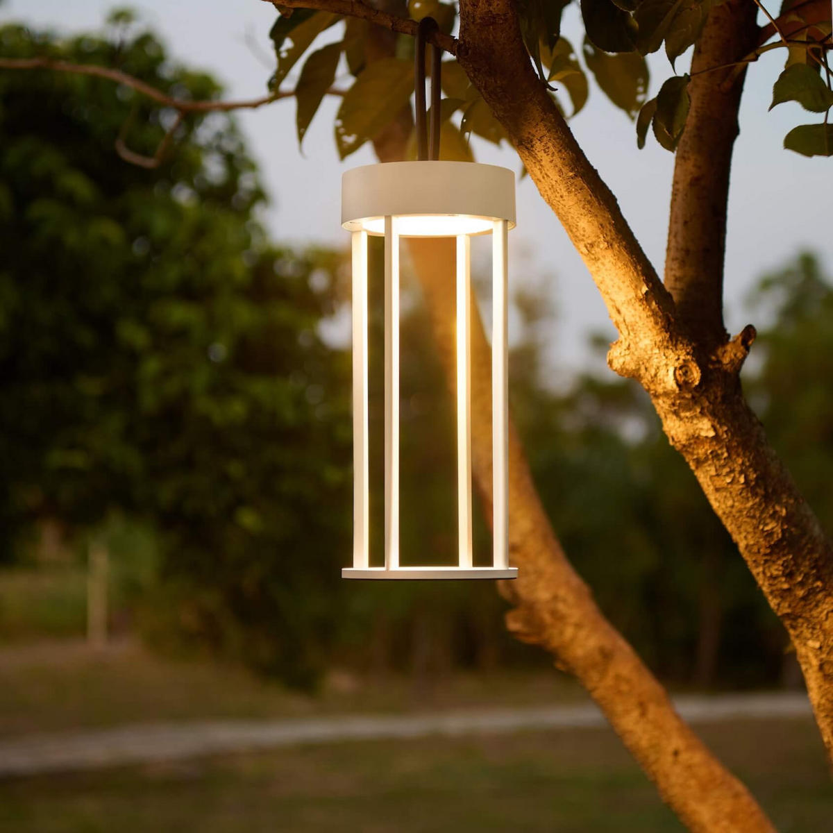 TISCHLEUCHTE Astréa, Weiß, 30cm - Weiß, Metall (30/13/30cm) - KOSILUM