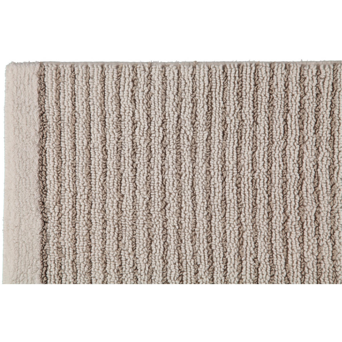BADTEPPICHE LIN WEISS-NATUR - 1462 - Weiß, Textil (70/130cm) - Rhomtuft