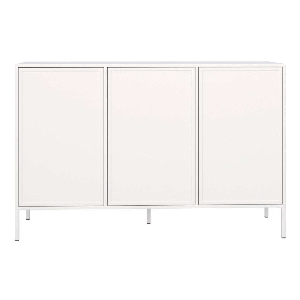 Selsey SIDEBOARD Velveto bílý 150cm