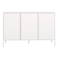 SIDEBOARD Velveto bílý 150cm - bílá, kov/kompozitní dřevo (150/86/40cm) - Selsey