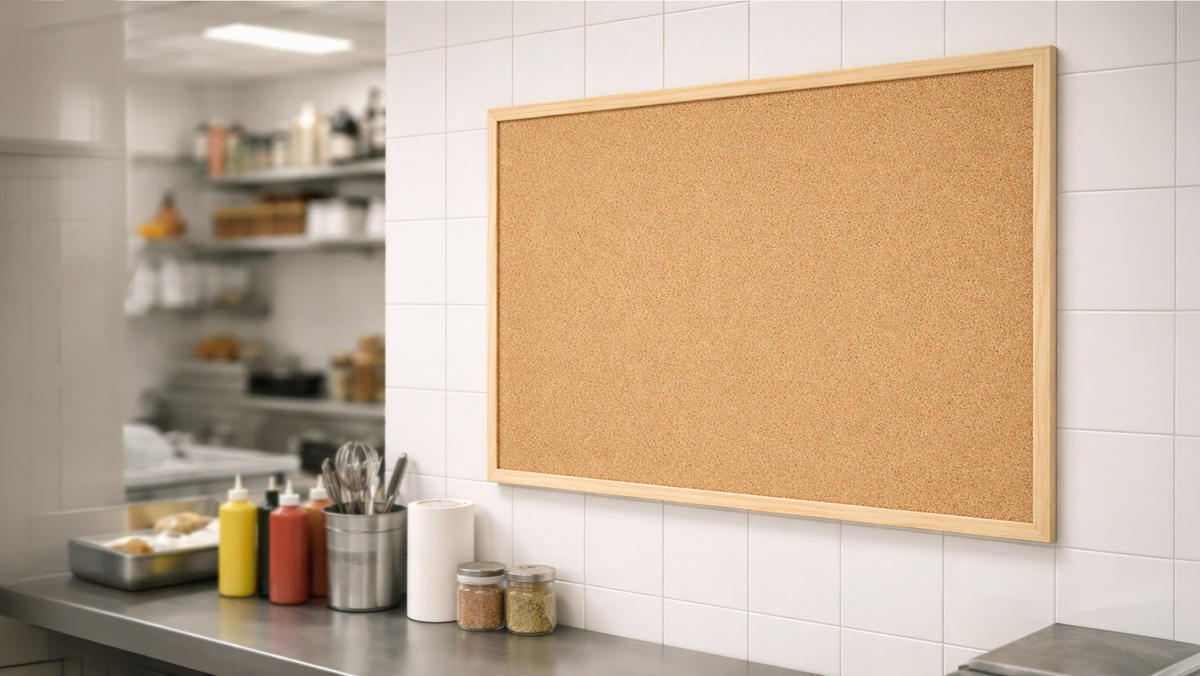 PINNWAND mit Naturholzrahmen 90x60cm - Braun, Holz (90/60/1.5cm) - ALLboards