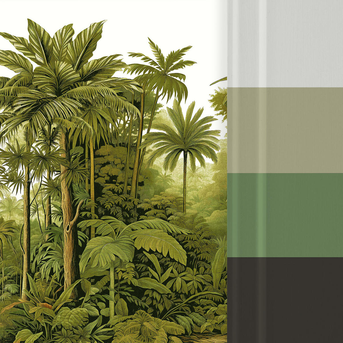 FOTOTAPETE Benmore Ridge - Grün, Papier/Kunststoff (250/400cm) - Graham & Brown