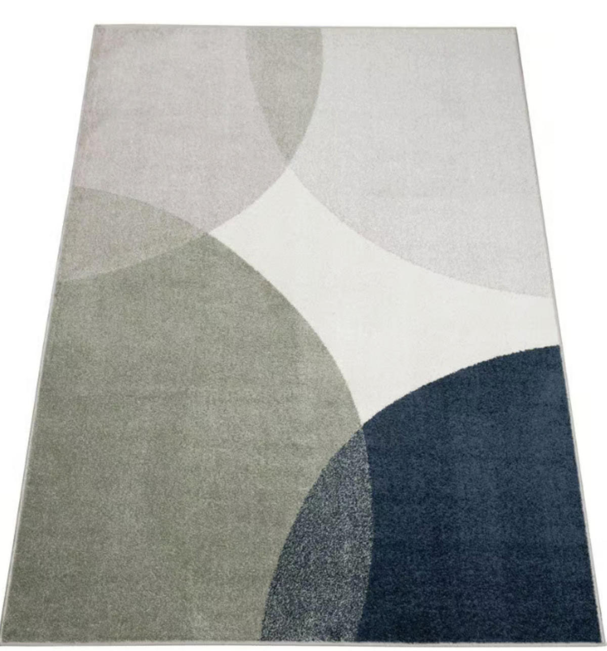 TEPPICH modern Flachgewebe DORY Grün 133 x 190 cm - Grün, Textil (133/190cm) - Novatrend
