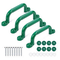 CHYTY Zelené 4dílná-sada PE 24 cm - zelená barva, plast (3/7cm) - Relaxdays