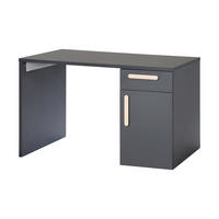 SCHREIBTISCH Jara - Anthrazit, Holzwerkstoff (120/75/60cm) - Roba