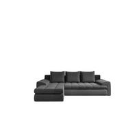ECKSOFA TOMI Castel Dunkelgrau Links - Dunkelgrau, Holz (150/237cm) - Kaiser Möbel