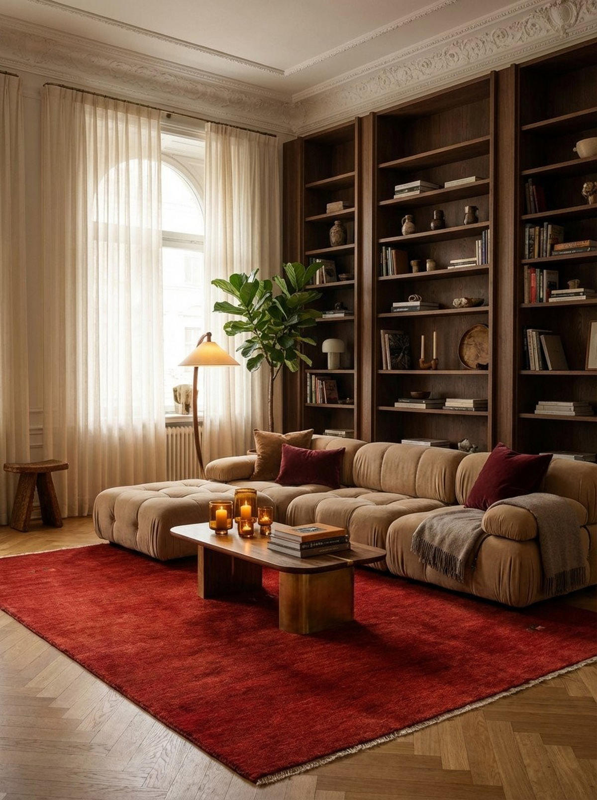 TEPPICH Gabbeh Rot 249/177 cm Schurwolle - Rot, Textil (177/249cm) - Looma