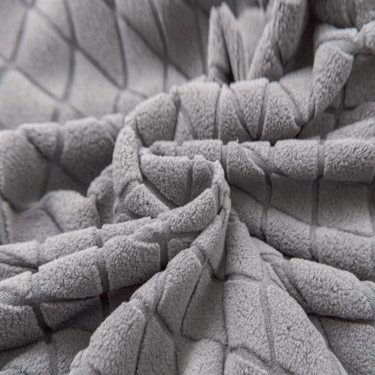 STUHLHUSSE Premium Wasserdicht Stretch Stuhlbezug Dunkelgrau 2 Stück - Dunkelgrau, Textil (45/45cm) - Kaket