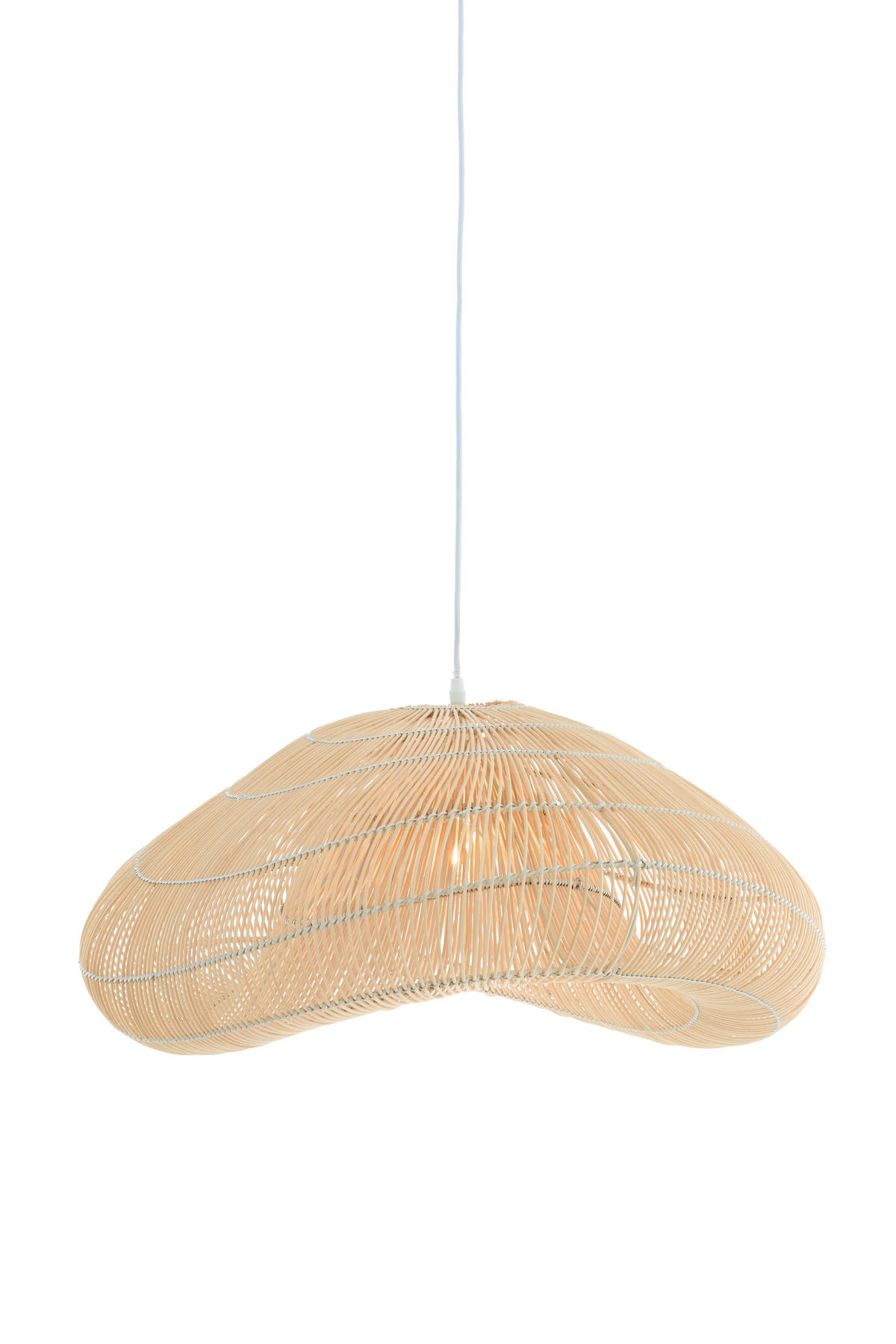 HÄNGELAMPE Janzur Braun 65/64/30,5 cm - Braun, Holz (65/64/30.5cm) - Light & Living