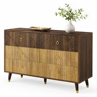 SIDEBOARD in Naturfarben Kommode mit Stauraum und modernes Design für Wohnzimmer und Esszimmer , B120/T40/H81cm - Naturfarben, Holzwerkstoff (120/81/40cm) - STILVORA