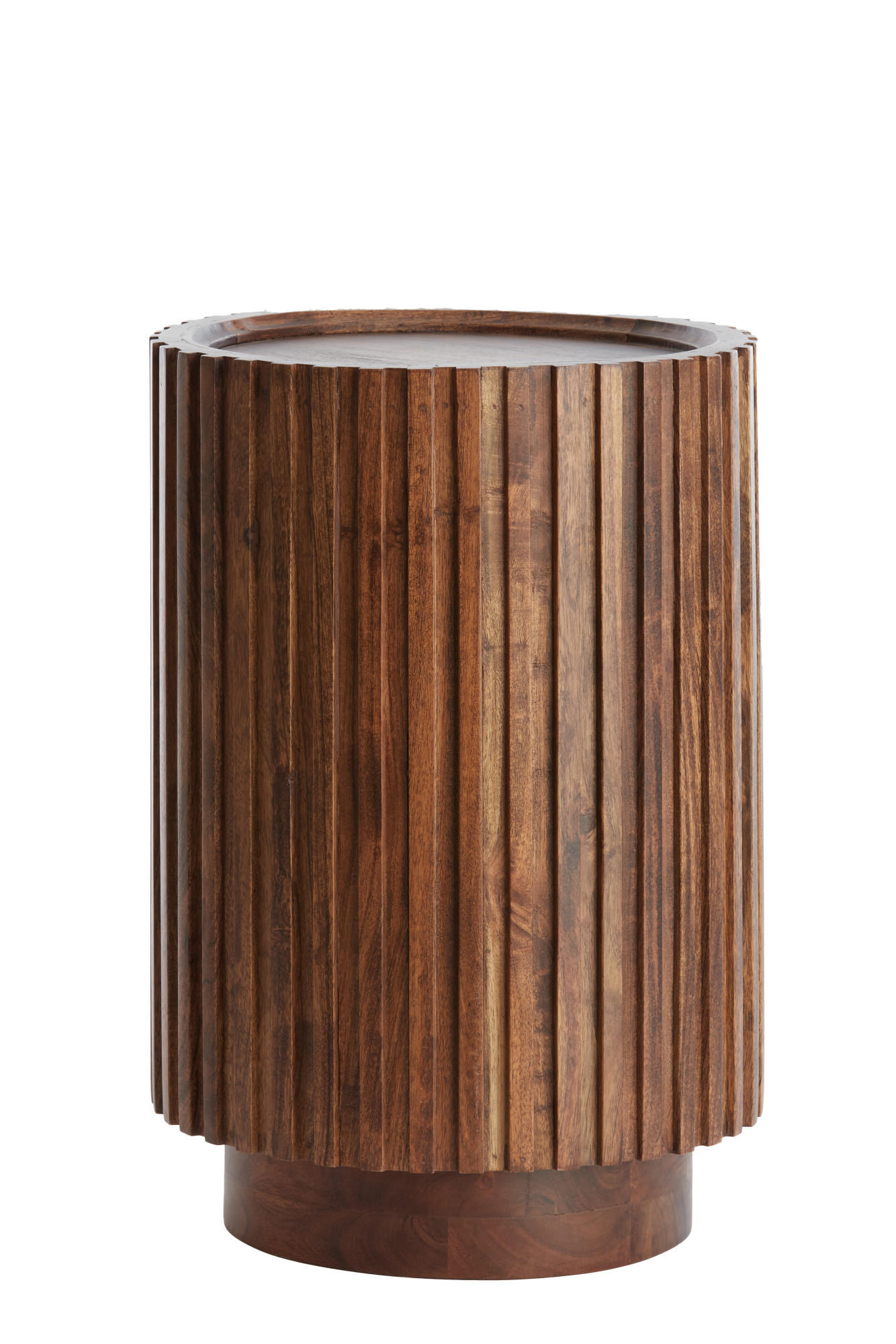 Light & Living Beistelltisch Dunkelbraun 33x47x33 cm