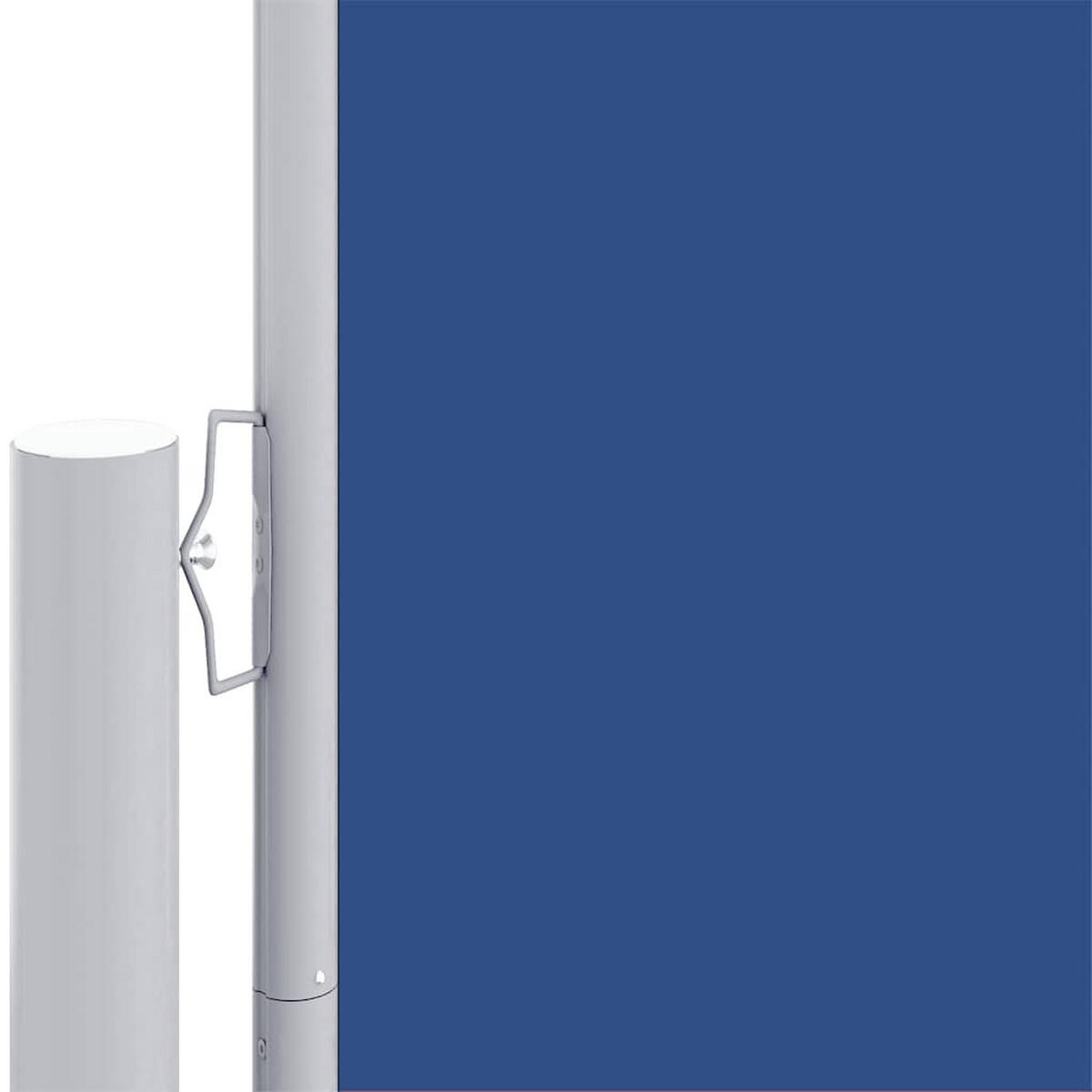 SEITENMARKISE Ausziehbar Blau 220x600 cm - Blau, Textil (600/220/600cm) - furnicato