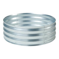 PFLANZBEET Andrano - Silberfarben, Metall (91.5/30.5/91.5cm) - casa.pro
