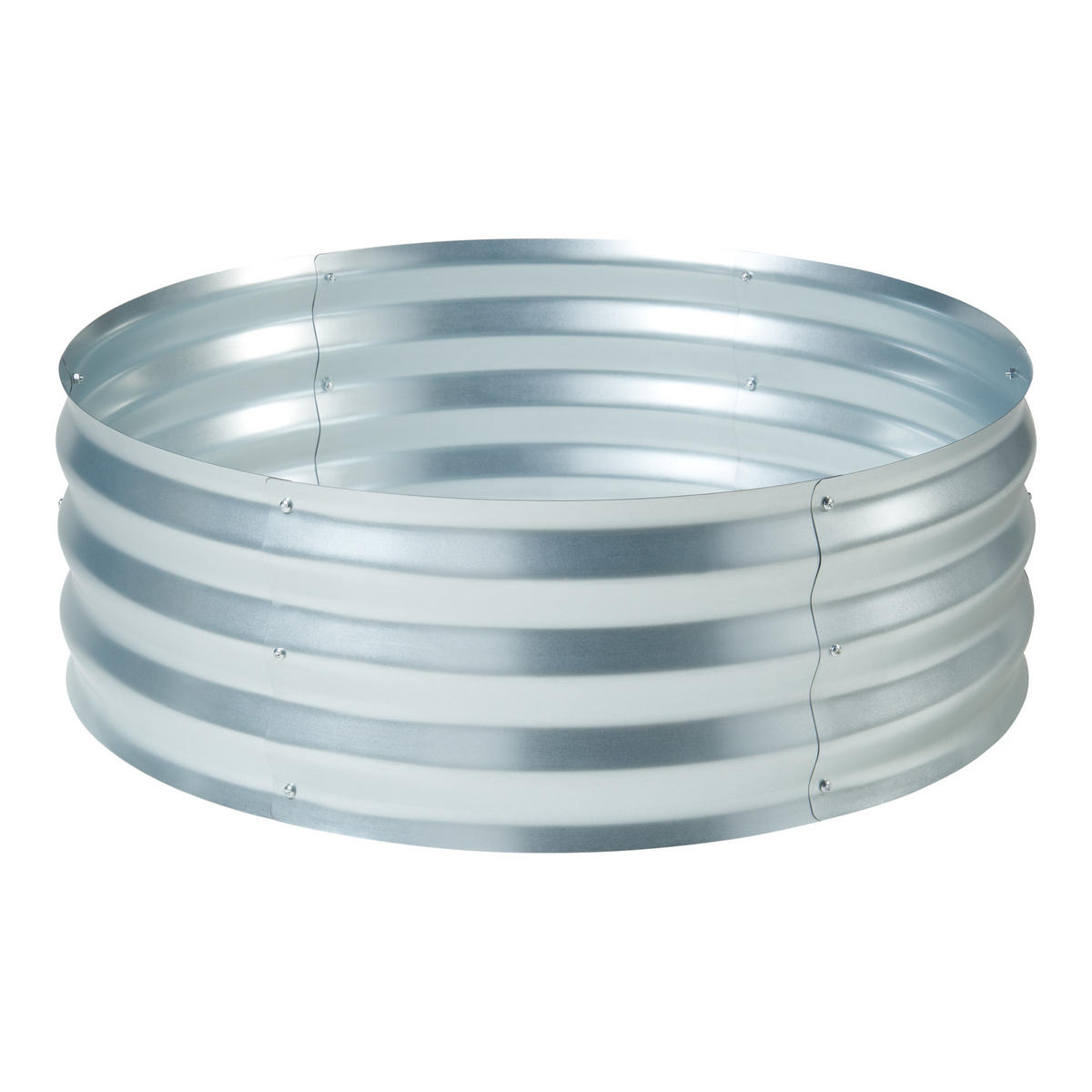 PFLANZBEET Andrano - Silberfarben, Metall (91.5/30.5/91.5cm) - casa.pro