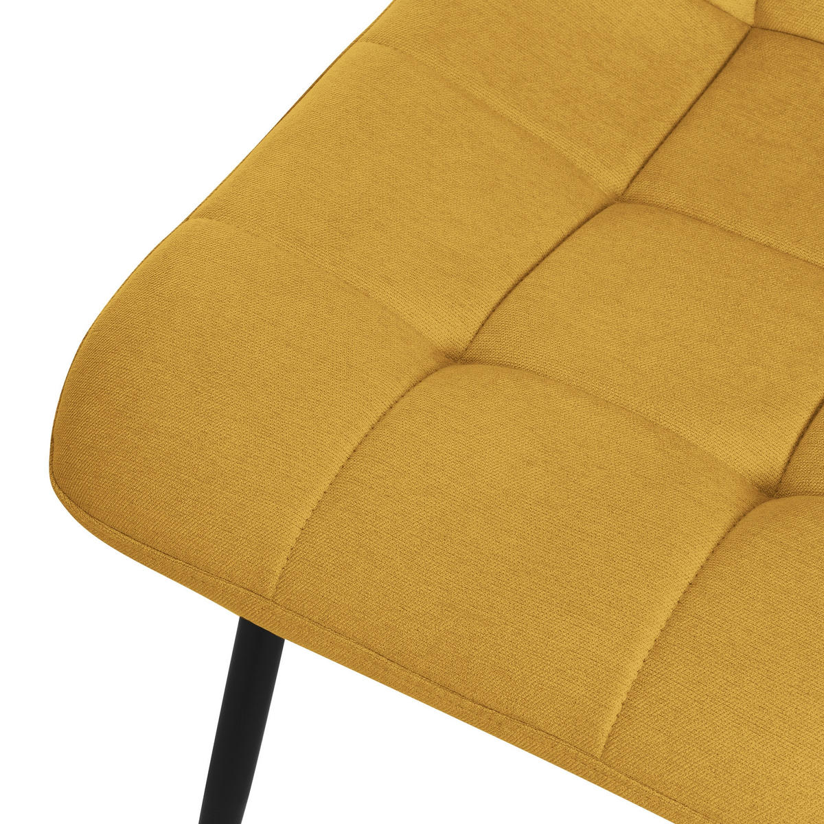 ESSZIMMERSTUHL 6er Set - Gelb, Metall (49/89/60.5cm) - ML-DESIGN