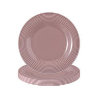 BROTTELLER Beat Color Glaze Altrosa ø 17 cm 6er Set - Dunkelrosa, Keramik (17cm) - Seltmann Weiden