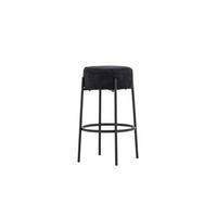 BARHOCKER, Tucson, Schwarz, Stoff, 50 x 50 x 70 cm - Schwarz, Textil (50/70/50cm) - ebuy24