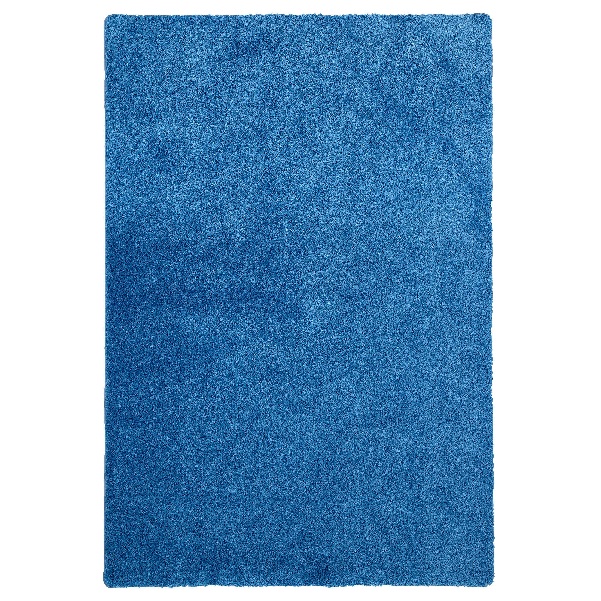 HOCHFLOR SHAGGY TEPPICH PALACE - Blau, Textil (100/100cm) - Snapstyle
