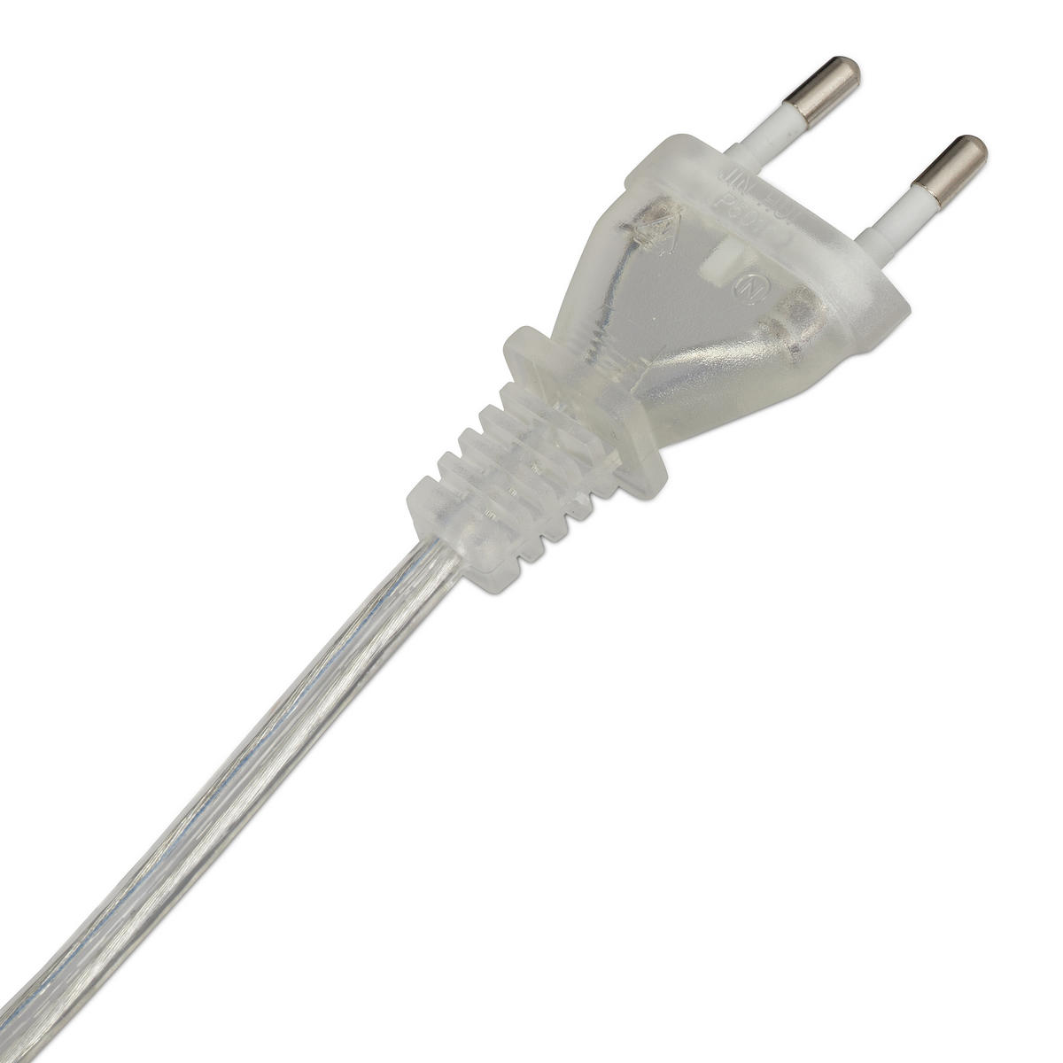 NACHTTISCHLAMPE Dimmbar - Weiß, Glas/Metall (11/11/29cm) - Relaxdays