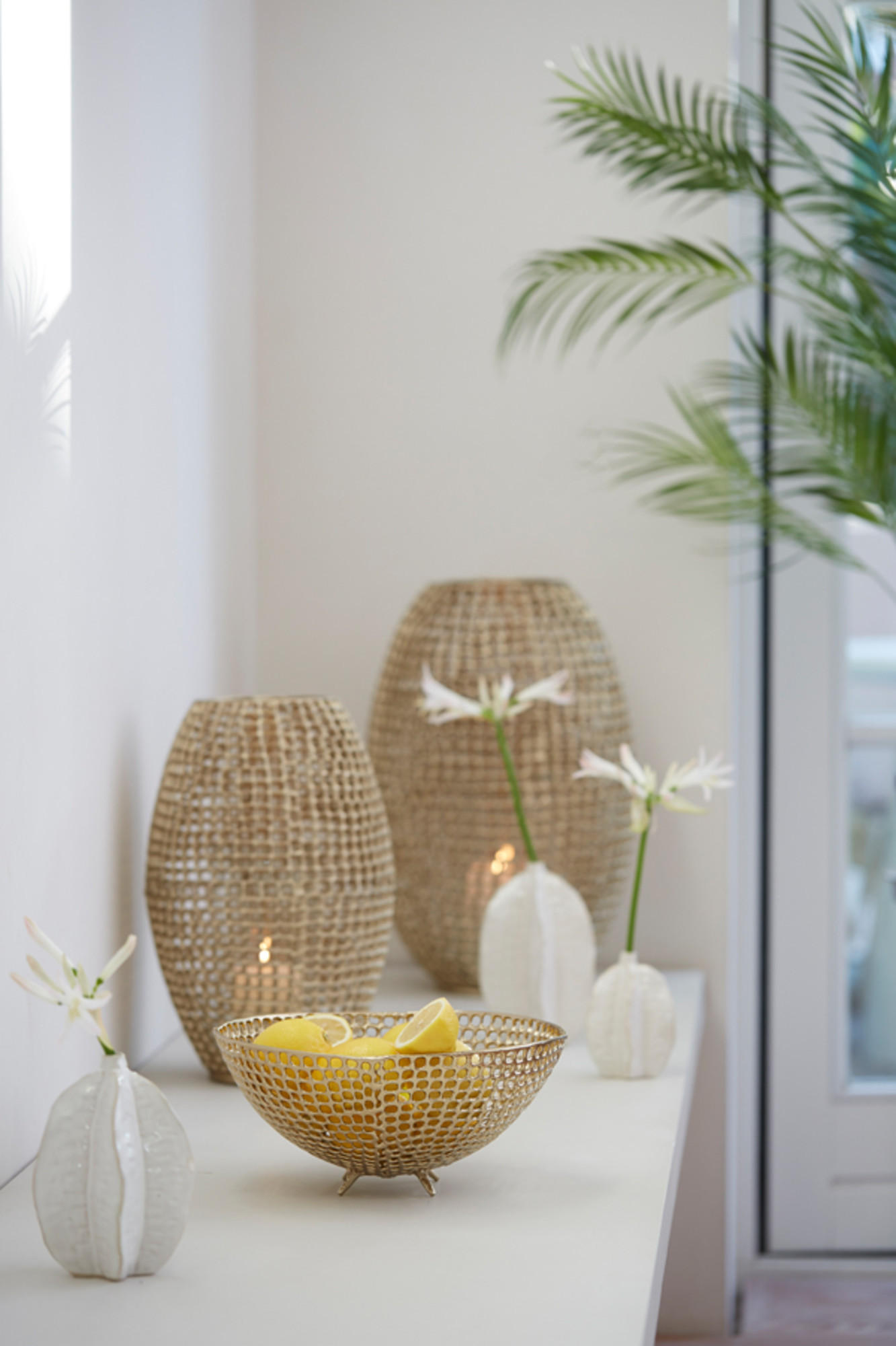 WINDLICHT Marcio Gold Ø25/39 cm - Goldfarben, Metall (25/39/25cm) - Light & Living