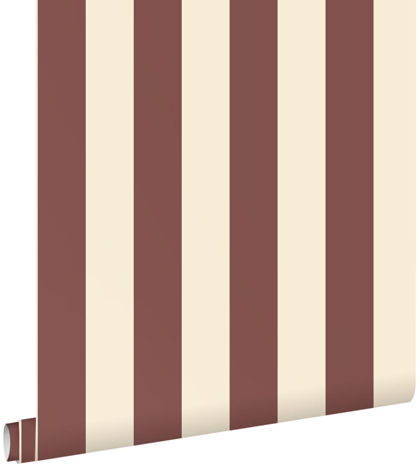 TAPETE Streifenmuster 50 x 900 cm - Rot, Papier (50/900cm) - ESTAhome