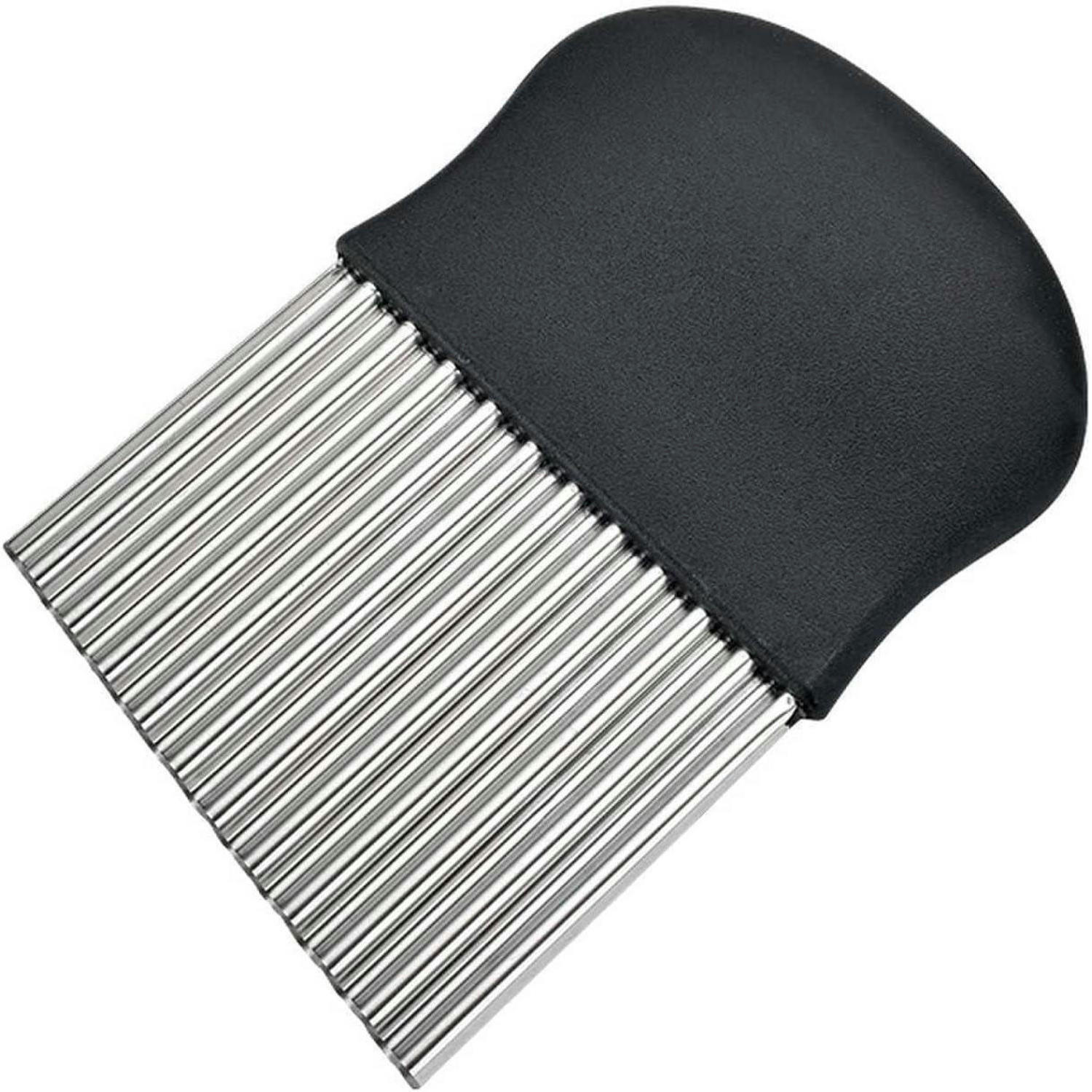 GEMÜSEMESSER Wellenklinge Edelstahl Kunststoff Grün - Grün, Metall (14cm)