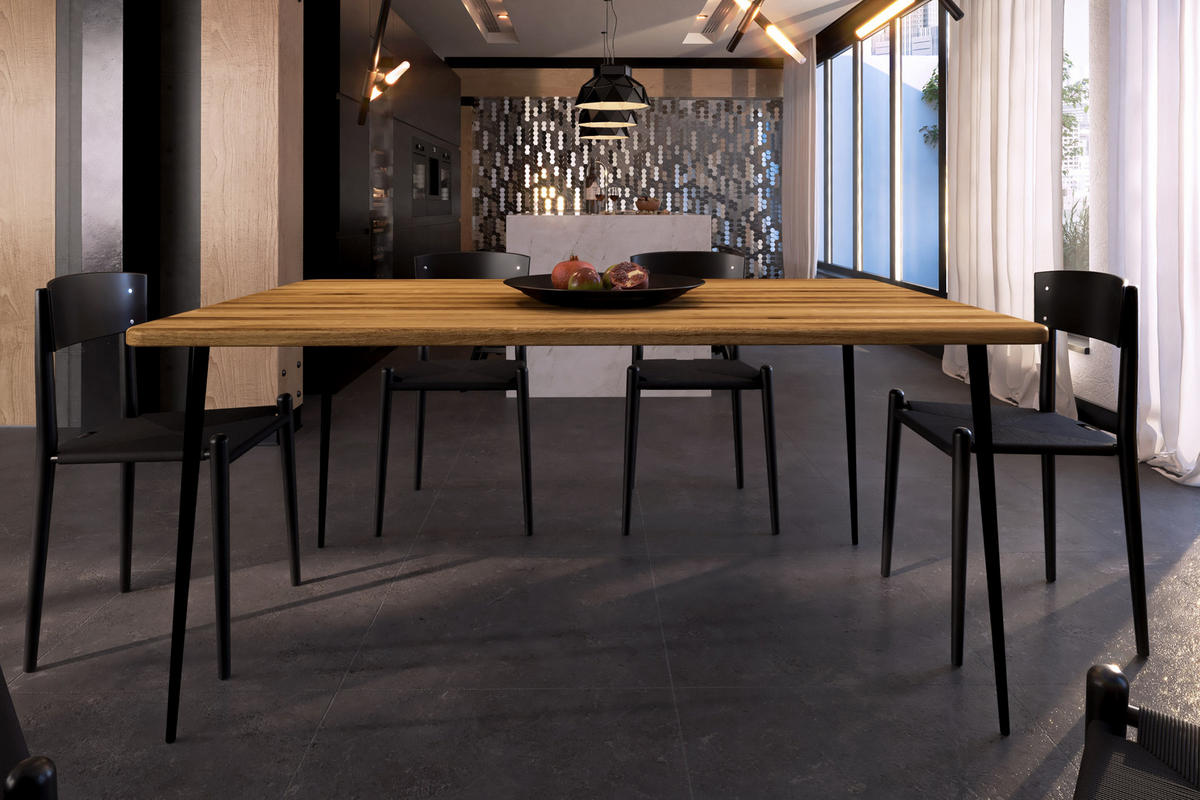 ESSTISCH LINA - Kernbuche, Holz (170/90/78cm) - byoak