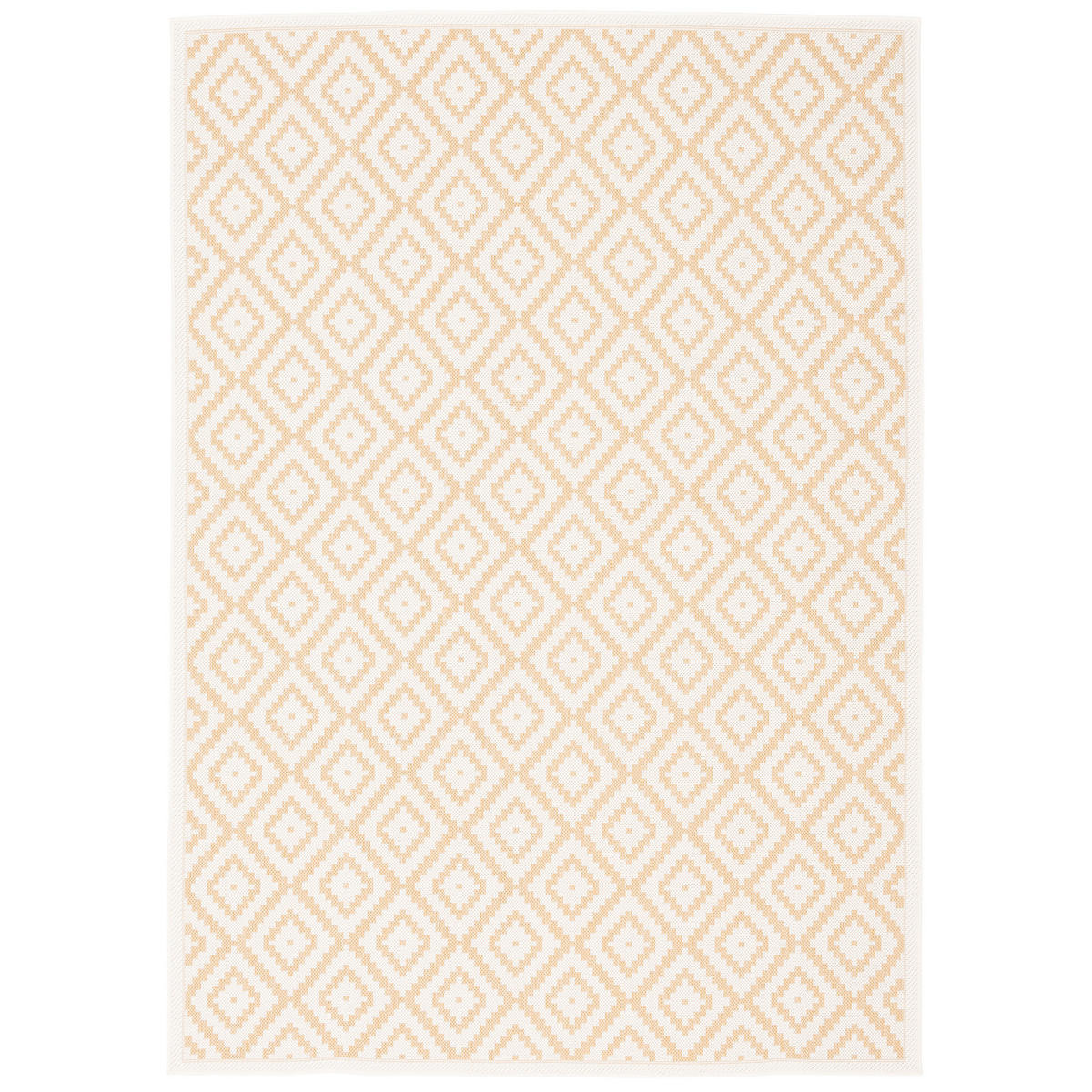 IN & OUTDOOR TEPPICH VALENCIA FLIESENOPTIK - Beige, Textil (140/200cm) - Pergamon
