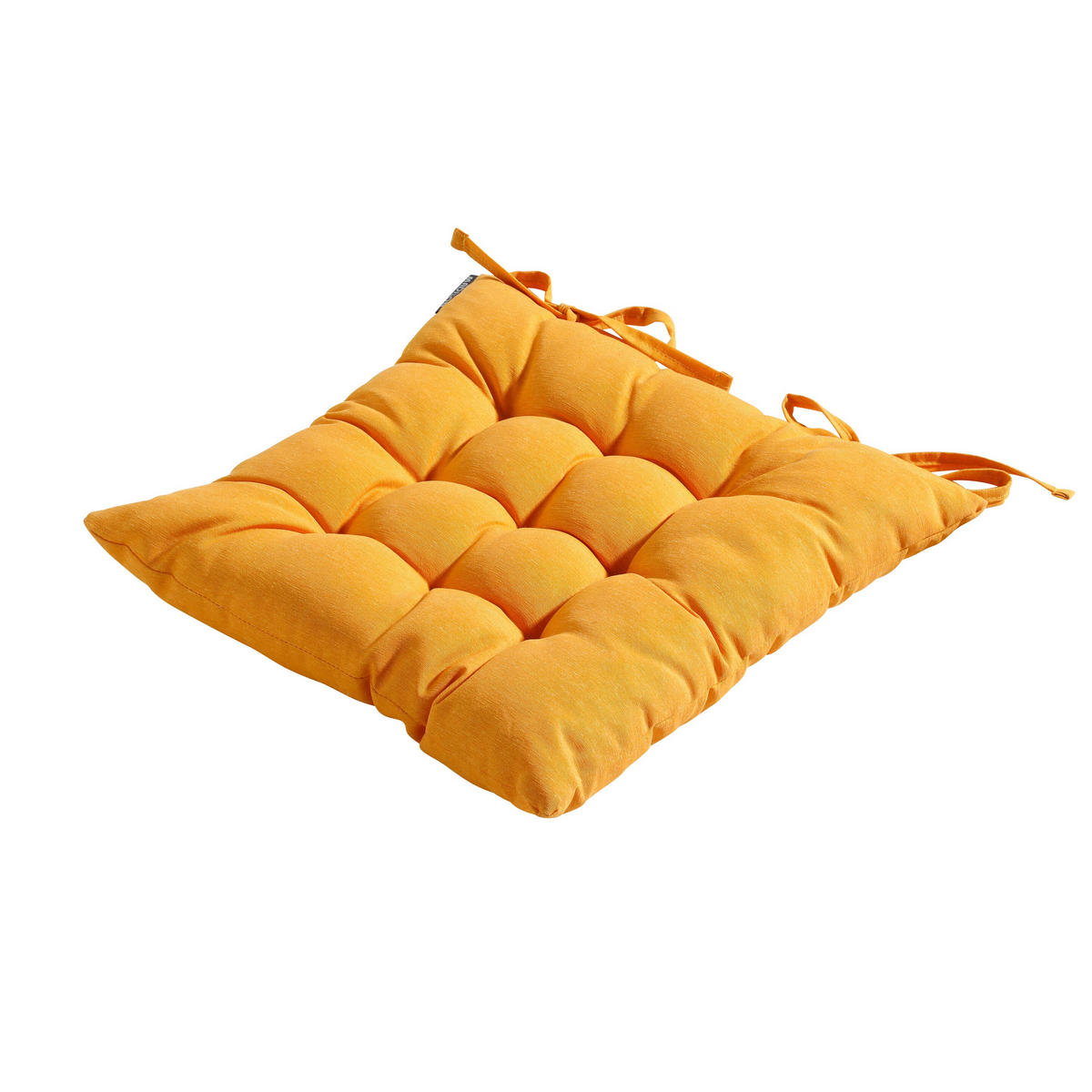 SITZKISSEN Panama 46/46 cm 4er-Set - Gelb, Textil (46/6/46cm) - Madison