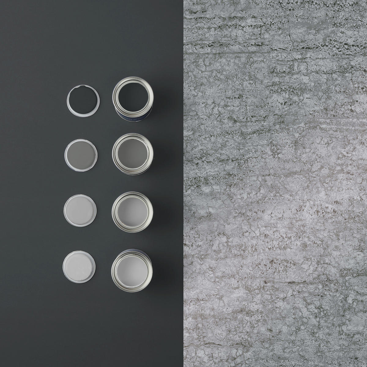 VLIESTAPETE Vincenzo Grau - Grau, Papier/Kunststoff (52/1000cm) - Graham & Brown