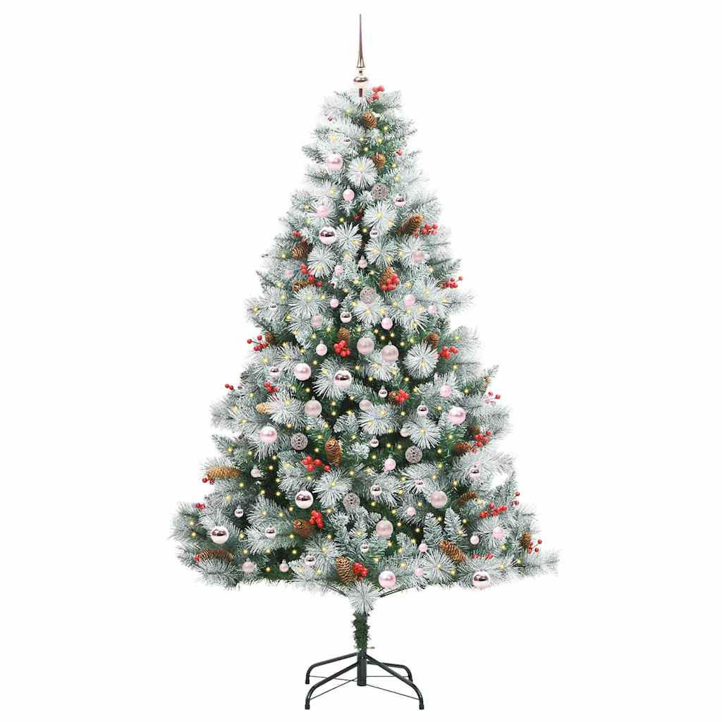 vidaXL Weihnachtsbaum Grün 210 cm