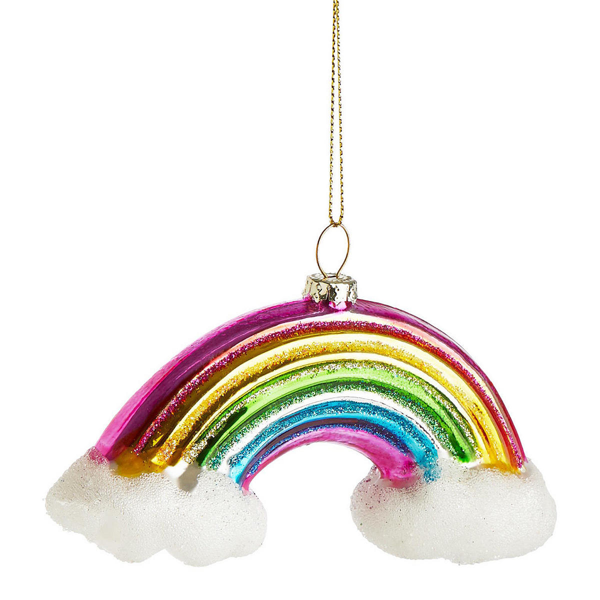 BAUMANHÄNGER Hang On Regenbogen - Multicolor, Glas (2.8/7/12cm) - Butlers