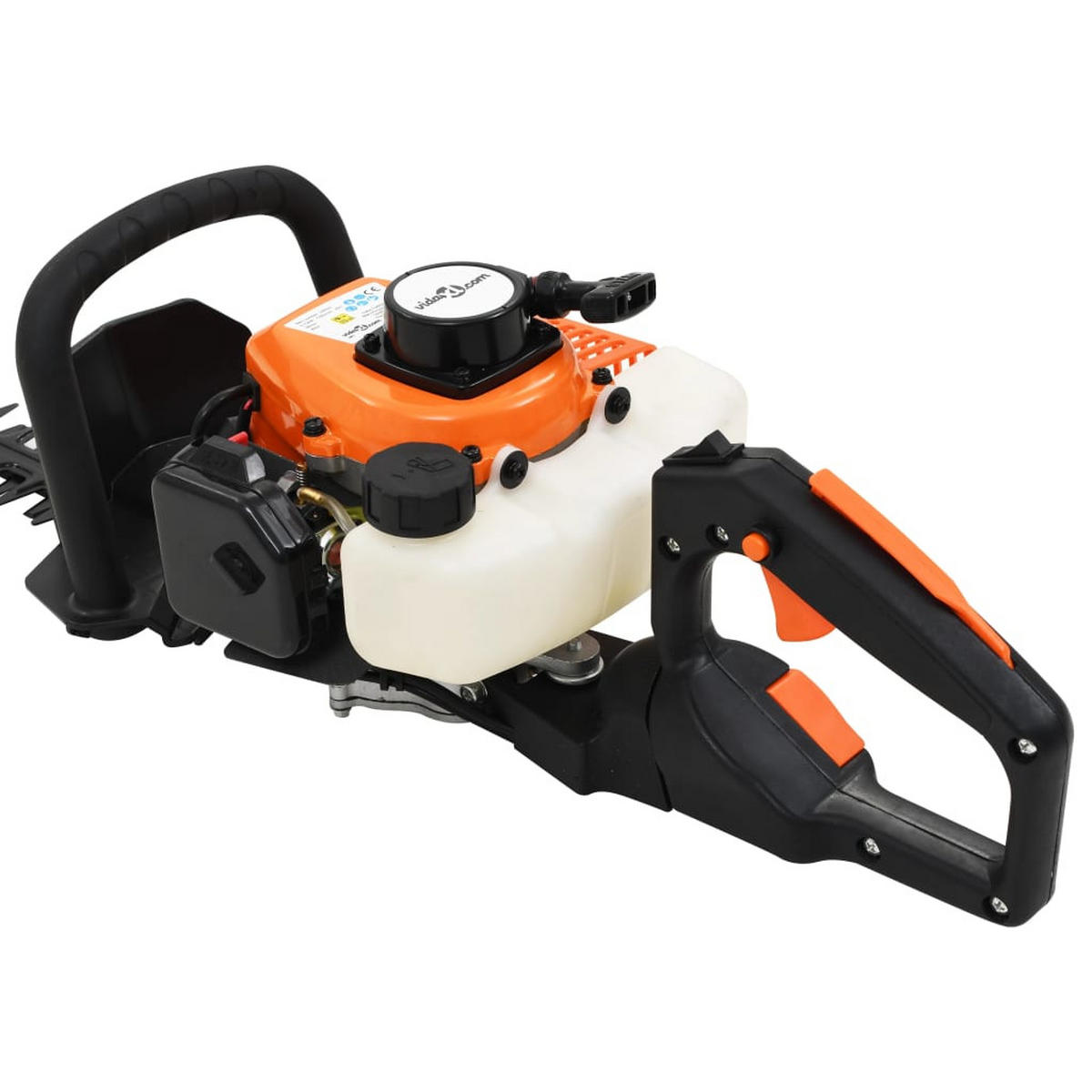 BENZIN-HECKENSCHERE Orange Und Schwarz 722 Mm - Orange, Metall (103/20/23cm) - vidaXL