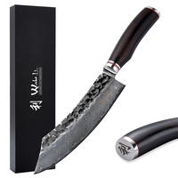 BLOCKMESSER 20 cm - Schwarz, Holz/Metall (34cm) - Wakoli