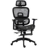 DREHSTUHL 64/66/114-122 cm schwarz aus Polyester mit Liegefunktion - Schwarz, Kunststoff (64/122/66cm) - OKWISH