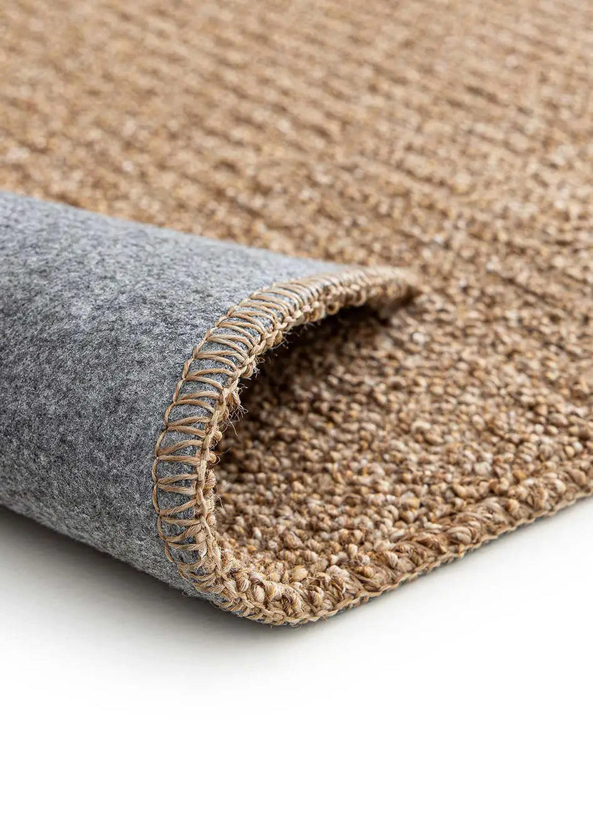 KURZFLORTEPPICH waschbar Bouclé Natürlich Lumen 200/290 cm - Naturfarben, Textil (200/290cm) - Atticgo