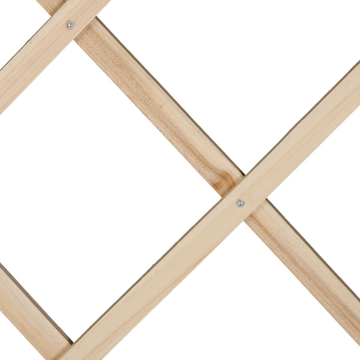3XRANKGITTER - Hellbraun, Holz (46/270/1cm) - Relaxdays