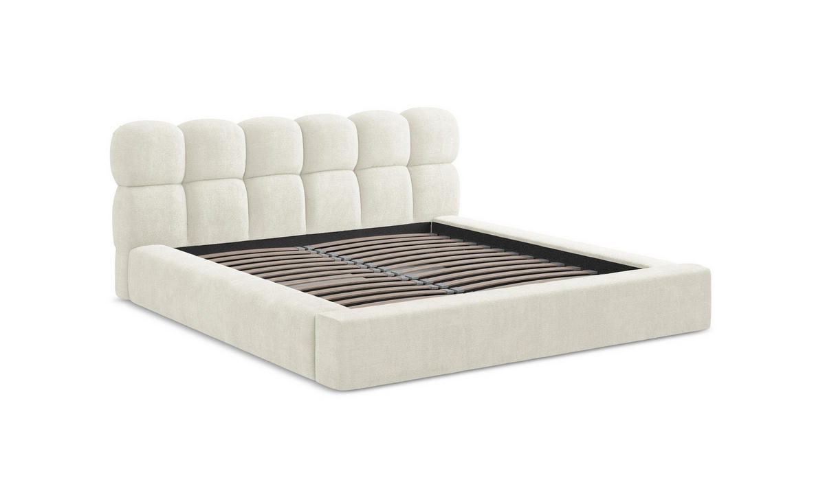 ECKSOFA mit Schlaffunktion rechts Chenille Stoff Pink - Pink/Koralle, Kunststoff/Textil (210/149cm) - Makamii