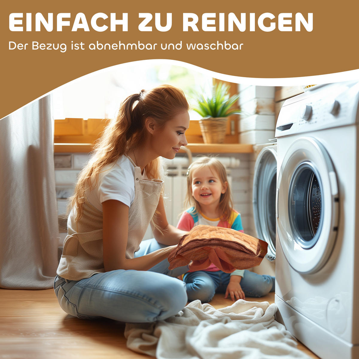 KINDER Elektroauto in Pferdform, 6V Kinderfahrzeug mit Musik, Fußpedal Braun - Braun, Textil (74/34/51cm) - AIYAPLAY