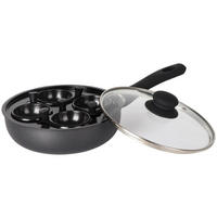 EIERPFANNE Graphit 20/20/5.5 cm KH1806 - Graphitfarben, Metall (20cm) - Kinghoff 