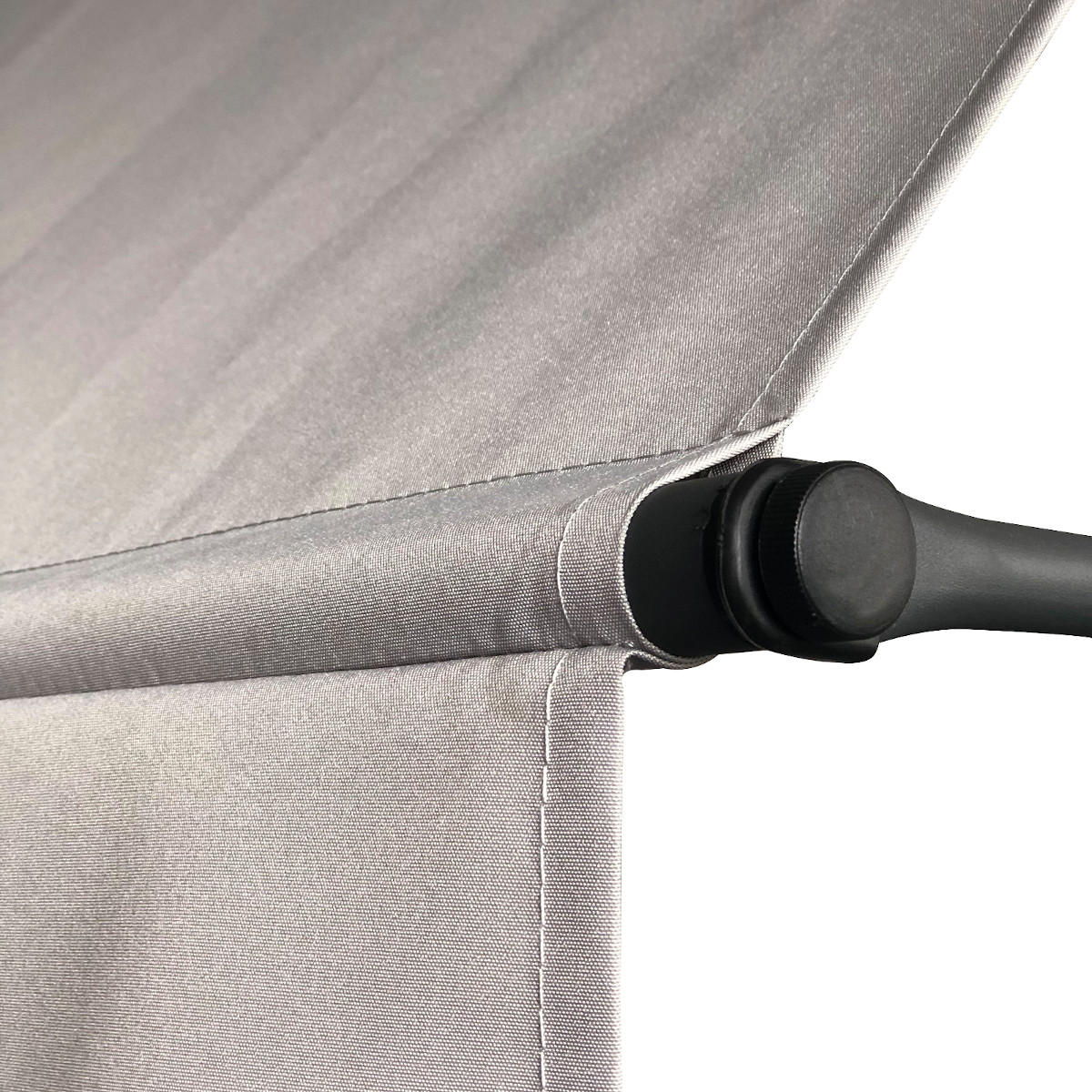 KLEMMMARKISE 150 x 200 cm Hellgrau - Hellgrau, Kunststoff (200/300/120cm) - SVITA