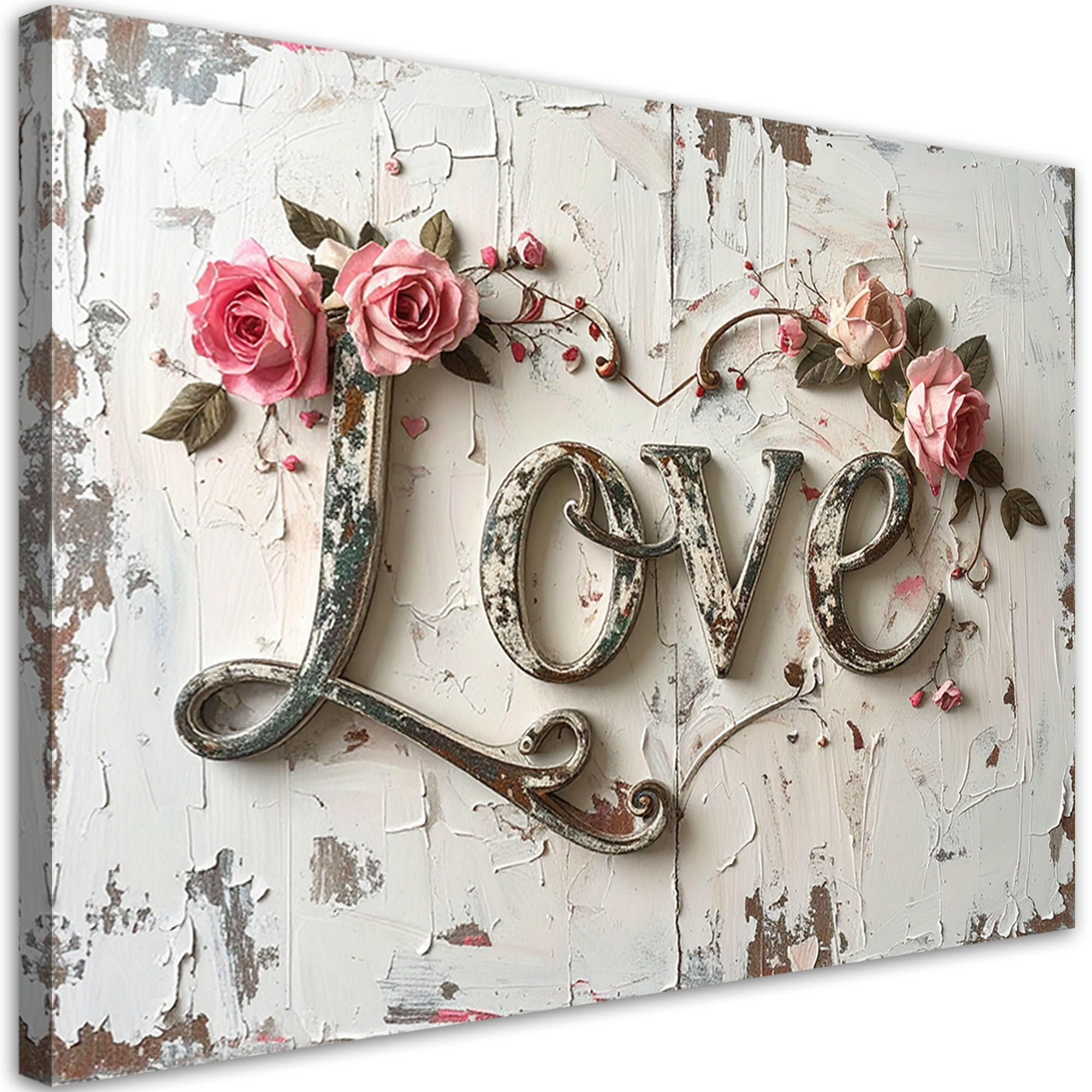 Feeby Leinwandbild Beige 60x40 cm