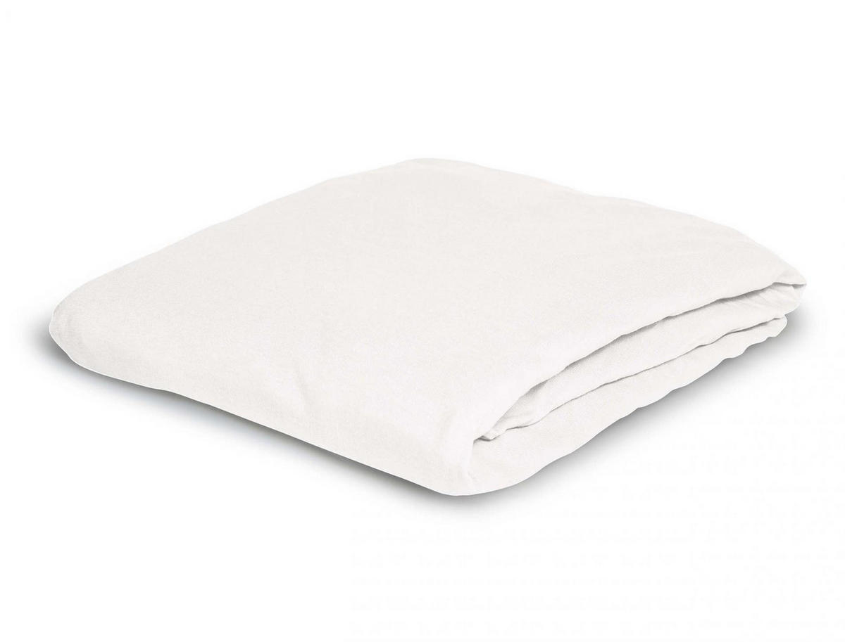 SPANNBETTTUCH MERKUR 0006 - Weiß, Textil (100/200cm) - Irisette