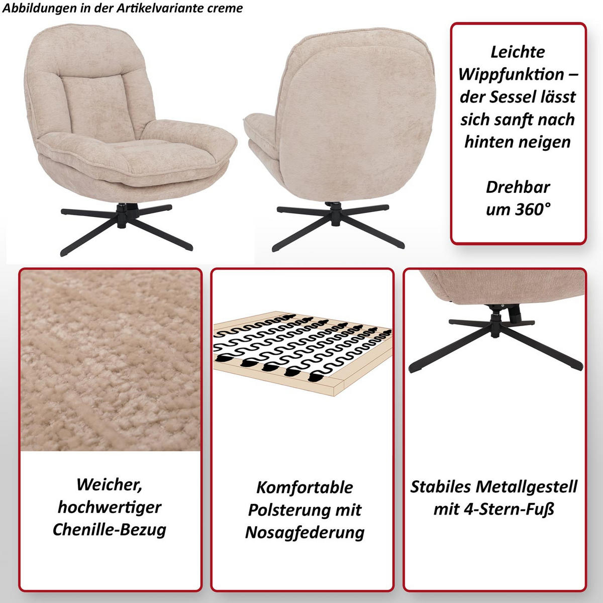 RELAXSESSEL Grün - Grün, Textil (80/96/90cm) - MCW