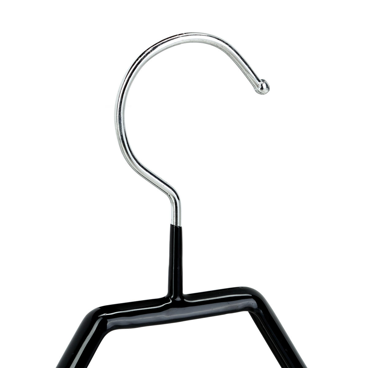 10XSVORKY - čierna, kov/plast (22.5/3/42cm) - Relaxdays